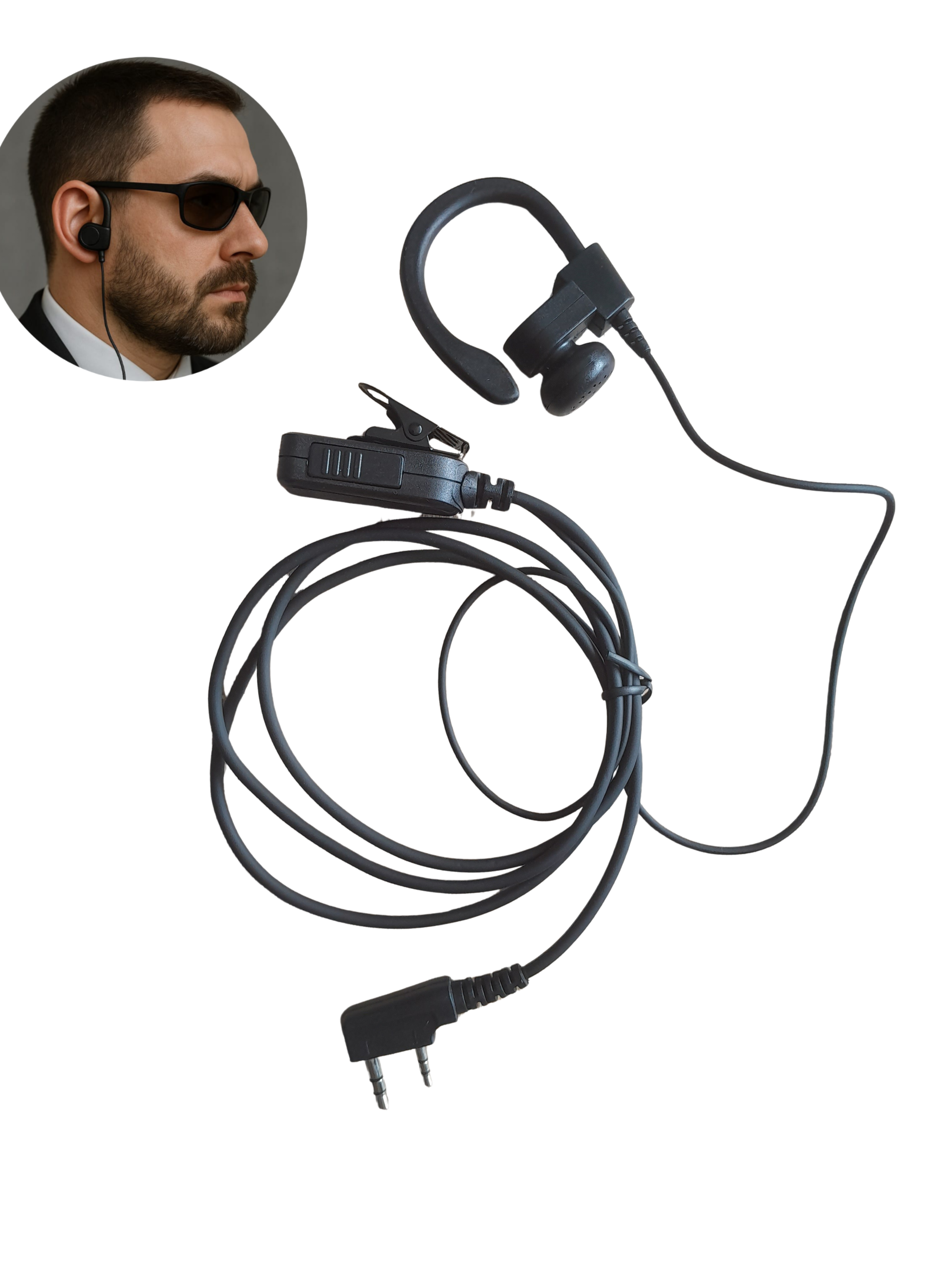 Miniatura 5 de MANOS LIBRES ESCOLTA PARA RADIO BAOFENG